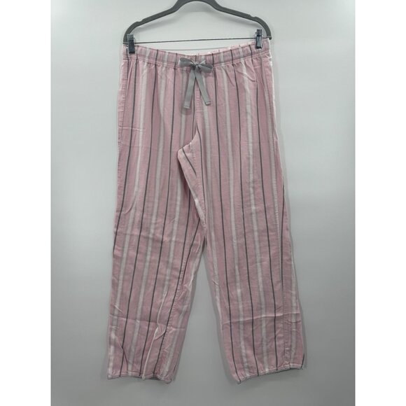 Victorias Secret Womens Medium Striped Pajama Set Y2K 90s Retro Classic Lounge - Picture 4 of 16